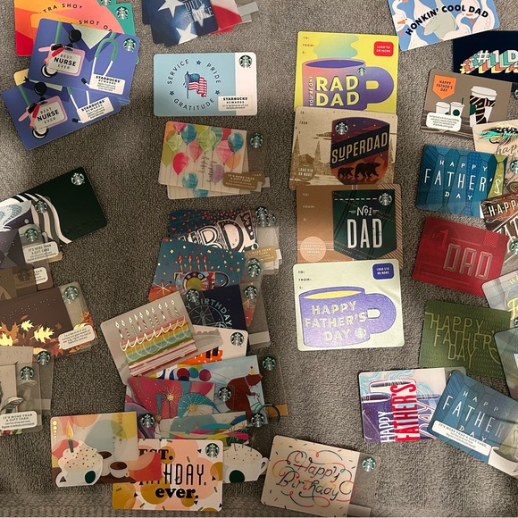 Starbucks Gift cards (LARGE Lot) - Picture 7 of 11